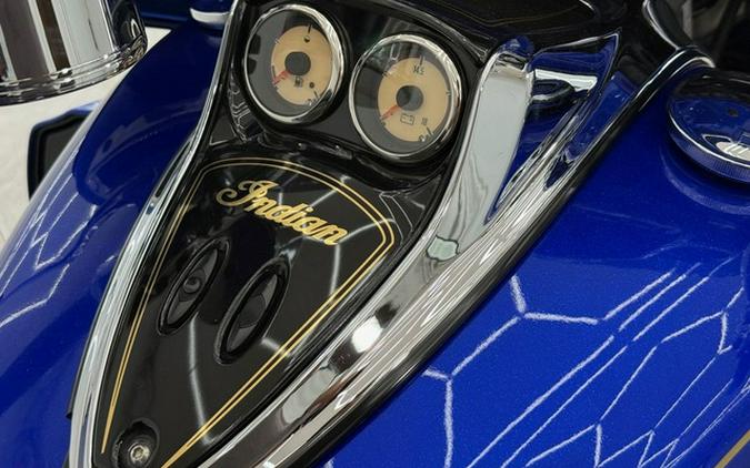 2018 Indian Roadmaster Elite ABS Cobalt Candy / Black Crystal w/ 23K Gold Trim