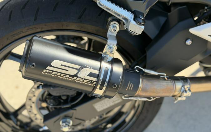 2026 KAWASAKI Ninja 500 SE ABS Metallic Matte Twilight Blue/Candy Persimmon Red - DA78559