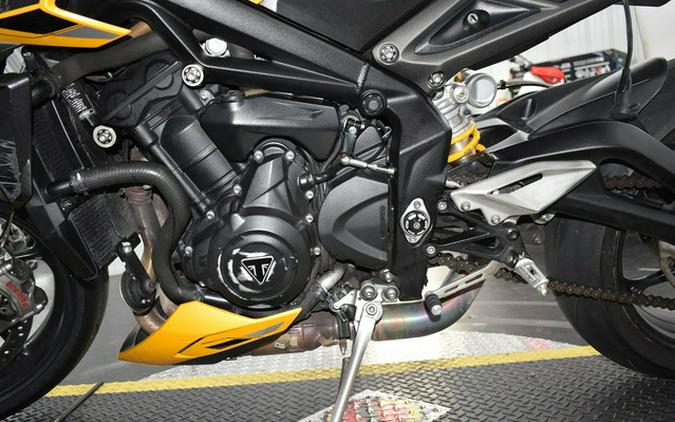 2024 Triumph Street Triple 765 RS Cosmic Yellow