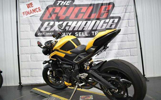 2024 Triumph Street Triple 765 RS Cosmic Yellow