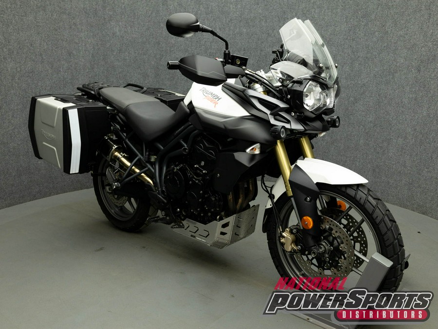 2012 TRIUMPH TIGER 800 W/ABS