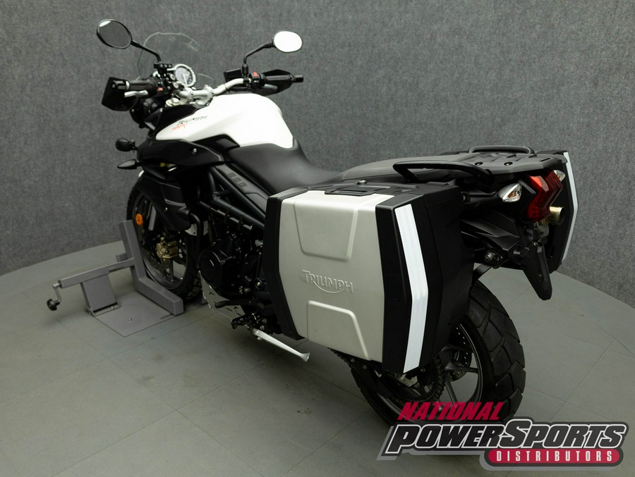 2012 TRIUMPH TIGER 800 W/ABS