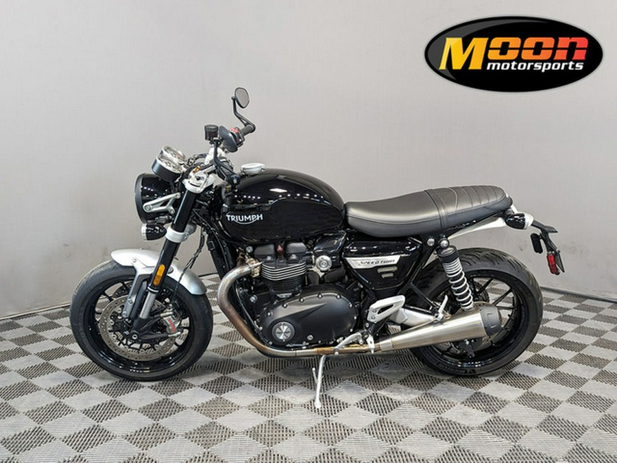 2022 Triumph Speed Twin Jet Black