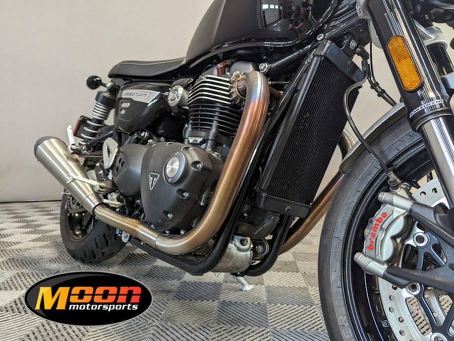 2022 Triumph Speed Twin Jet Black