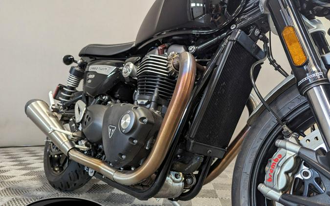 2022 Triumph Speed Twin Jet Black