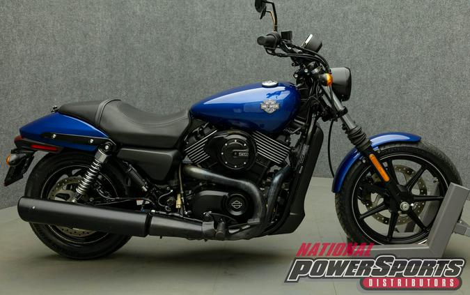 2016 HARLEY DAVIDSON XG750 STREET 750