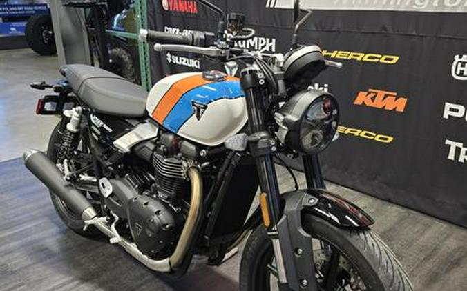 2026 Triumph Speed Twin 900 Aluminium Silver/Carnival Red/Jet Black