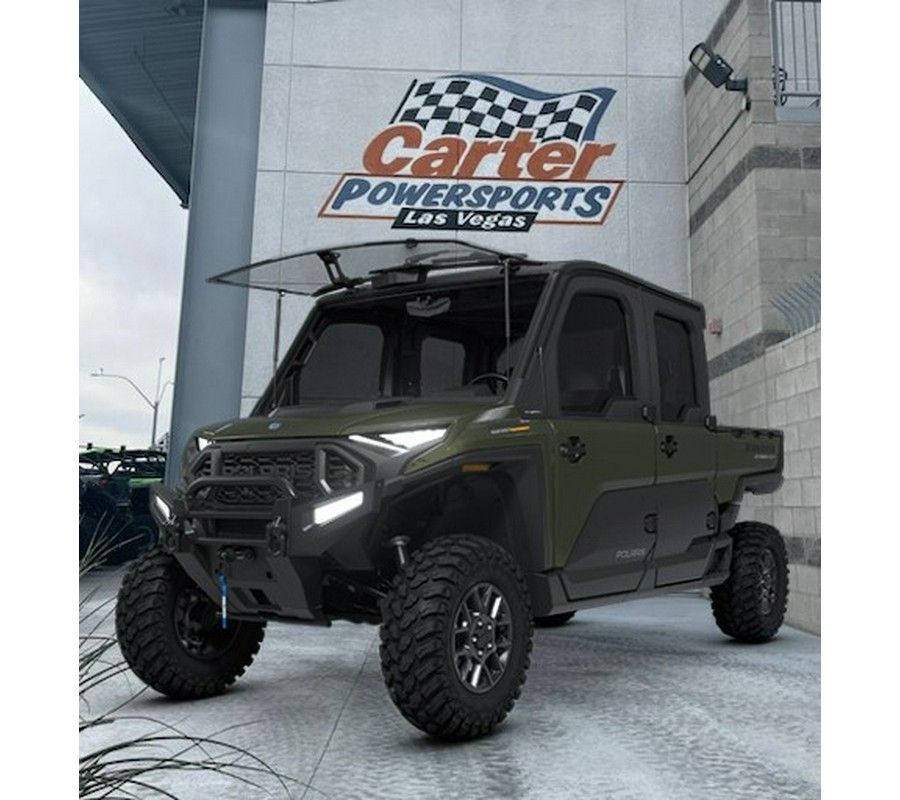 2026 Polaris RANGER CREW XD 1500 MOUNTAINEER TREELINE GREEN