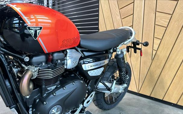 2024 Triumph Scrambler 1200 XE Baja Orange / Phantom Black XE BAJA ORANGEPHANTOM BLACK