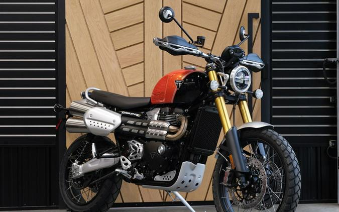 2024 Triumph Scrambler 1200 XE Baja Orange / Phantom Black XE BAJA ORANGEPHANTOM BLACK