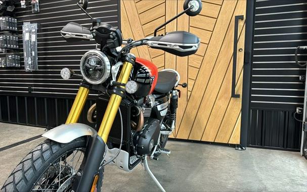 2024 Triumph Scrambler 1200 XE Baja Orange / Phantom Black XE BAJA ORANGEPHANTOM BLACK