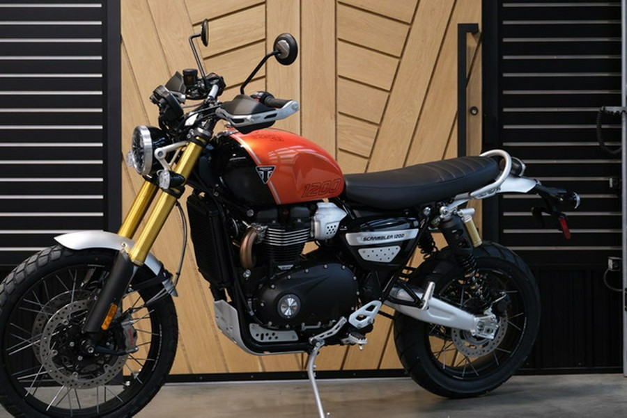 2024 Triumph Scrambler 1200 XE Baja Orange / Phantom Black XE BAJA ORANGEPHANTOM BLACK