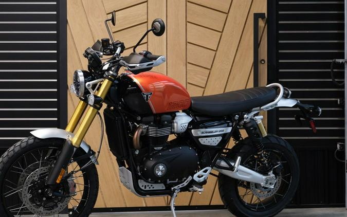 2024 Triumph Scrambler 1200 XE Baja Orange / Phantom Black XE BAJA ORANGEPHANTOM BLACK