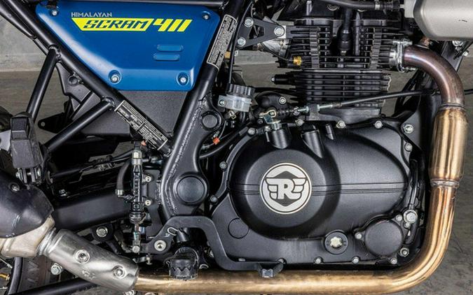 2023 Royal Enfield Scram 411 Graphite Blue 411