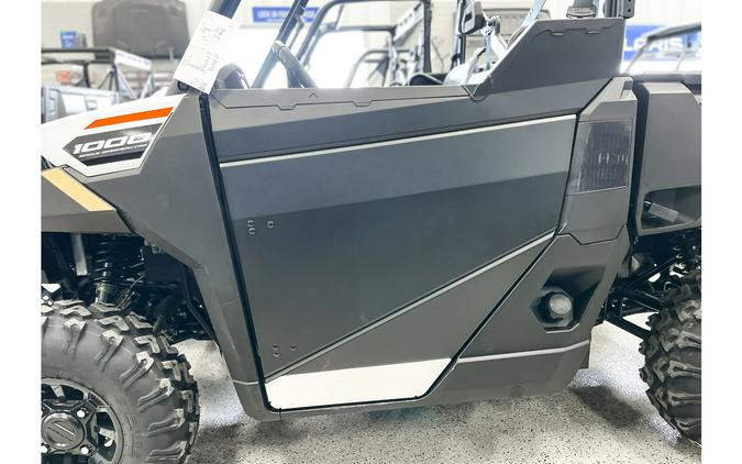 2024 Polaris Industries RANGER 1000 Premium White Lightning with Kolpin Doors