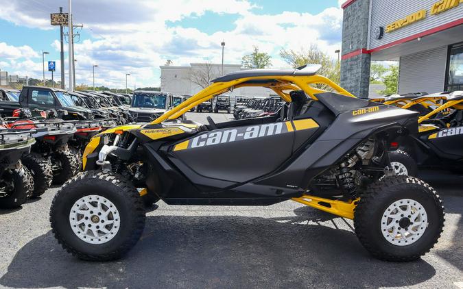 2024 Can-Am® Maverick R X RS Carbon Black & Neo Yellow