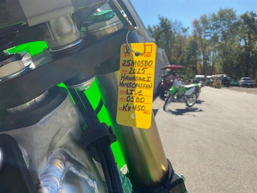 2025 Kawasaki KX 450
