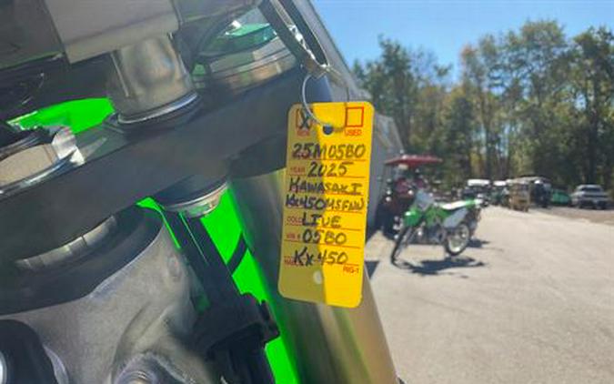 2025 Kawasaki KX 450