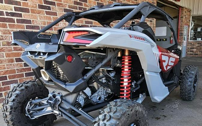 2024 Can-Am® Maverick X3 RS Turbo Fiery Red & Hyper Silver