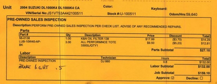 2004 Suzuki V-Strom 1000
