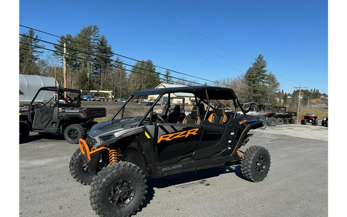 2024 Polaris Industries RZR XP 4 1000 Ultimate Titanium / Black