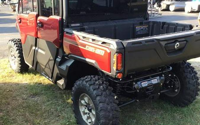 2025 Can-Am® Defender MAX Limited CAB HD10-Fiery Red