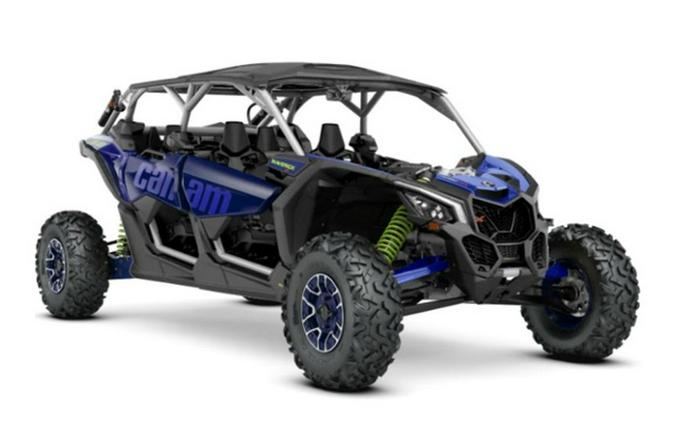 2020 Can-Am Maverick X3 MAX X Rs Turbo RR Hyper Silver, Intense Blue & Manta Green