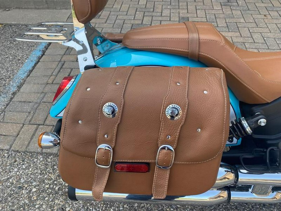 2021 Indian Motorcycle® Scout® ABS Icon Arizona Turquoise/Pearl White