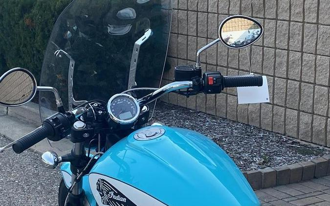 2021 Indian Motorcycle® Scout® ABS Icon Arizona Turquoise/Pearl White