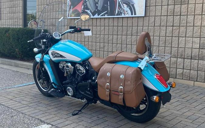 2021 Indian Motorcycle® Scout® ABS Icon Arizona Turquoise/Pearl White