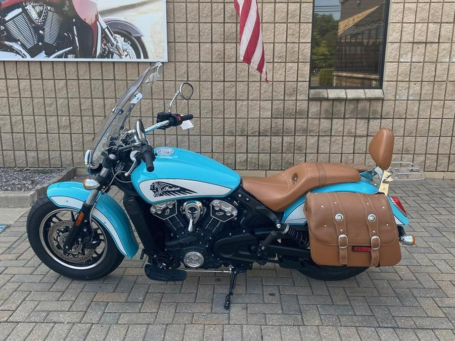 2021 Indian Motorcycle® Scout® ABS Icon Arizona Turquoise/Pearl White