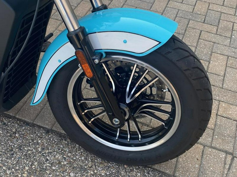 2021 Indian Motorcycle® Scout® ABS Icon Arizona Turquoise/Pearl White