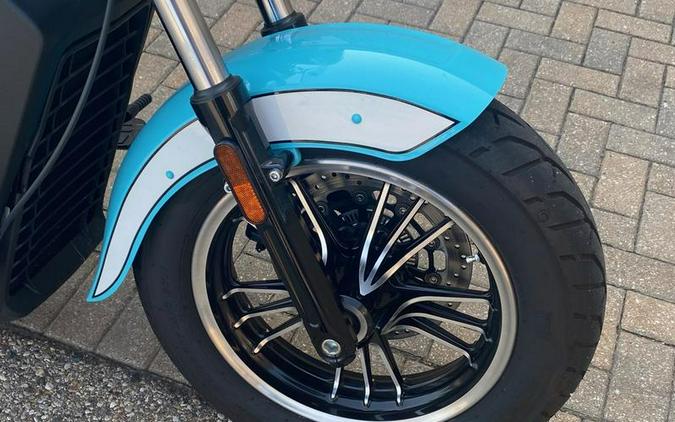 2021 Indian Motorcycle® Scout® ABS Icon Arizona Turquoise/Pearl White