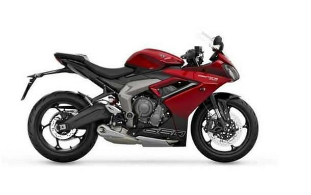 2025 Triumph Daytona 660 Carnival Red/Sapphire Black 660