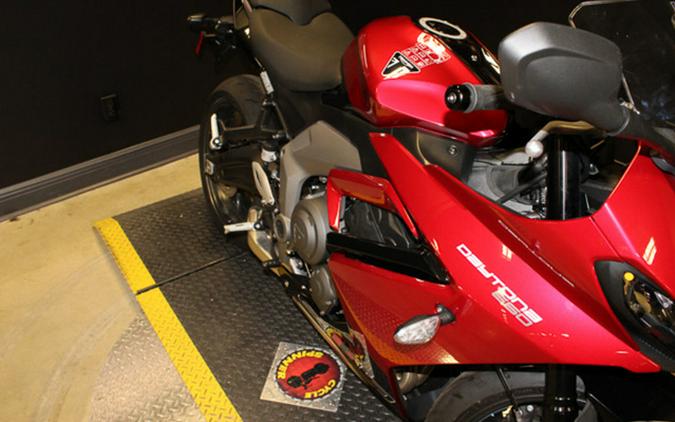 2025 Triumph Daytona 660 Carnival Red/Sapphire Black 660