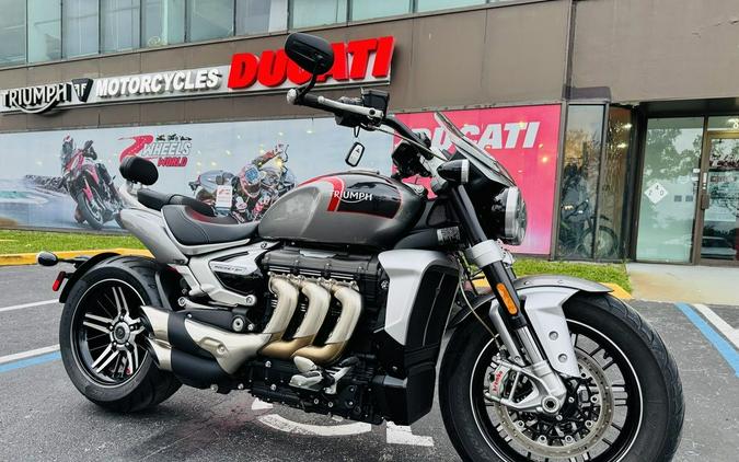 2021 Triumph Rocket 3 GT Silver Ice/Storm Grey