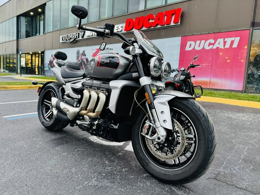2021 Triumph Rocket 3 GT Silver Ice/Storm Grey