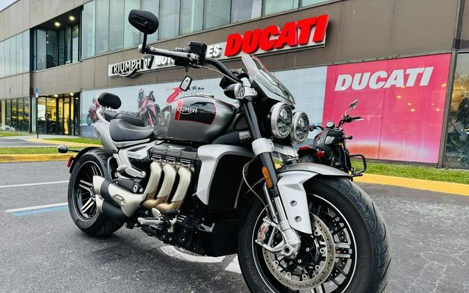 2021 Triumph Rocket 3 GT Silver Ice/Storm Grey
