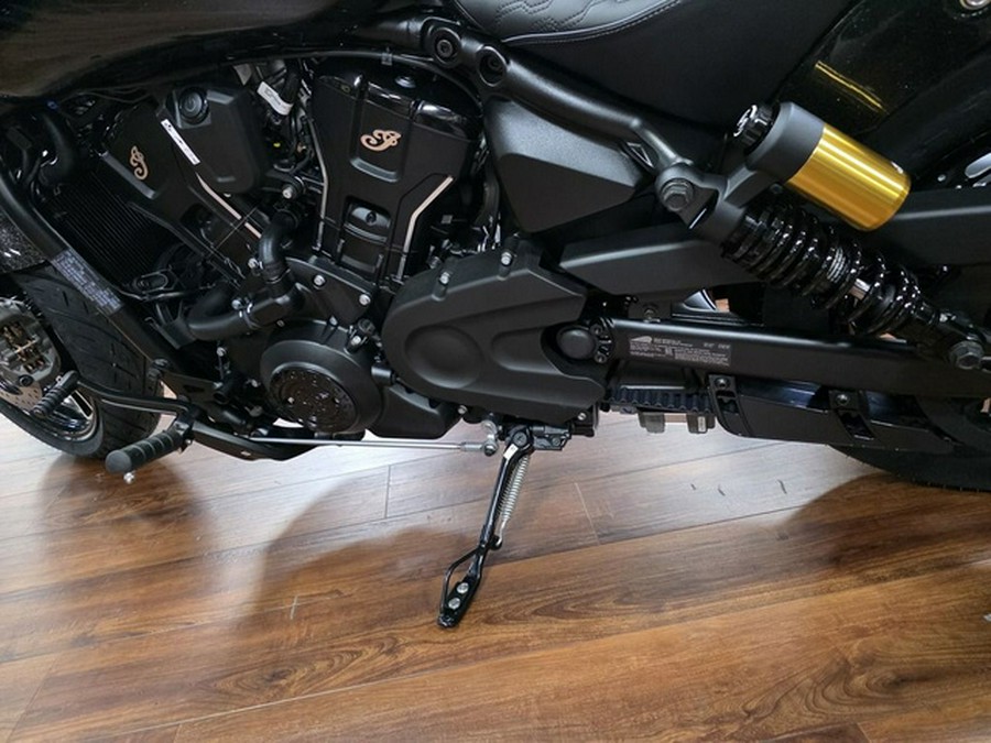 2026 Indian 101 Scout Black Crystal With Super Graphite