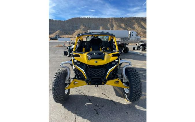 2024 Can-Am Maverick R X RS With Smart-Shox Black & Yellow