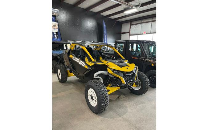 2024 Can-Am Maverick R X RS With Smart-Shox Black & Yellow