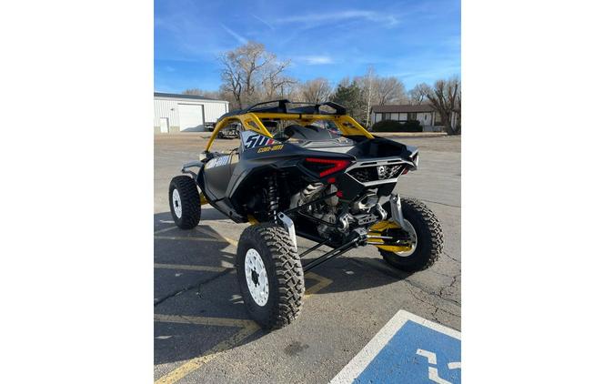 2024 Can-Am Maverick R X RS With Smart-Shox Black & Yellow