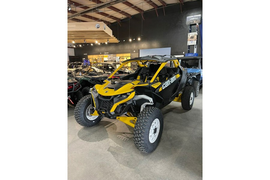 2024 Can-Am Maverick R X RS With Smart-Shox Black & Yellow