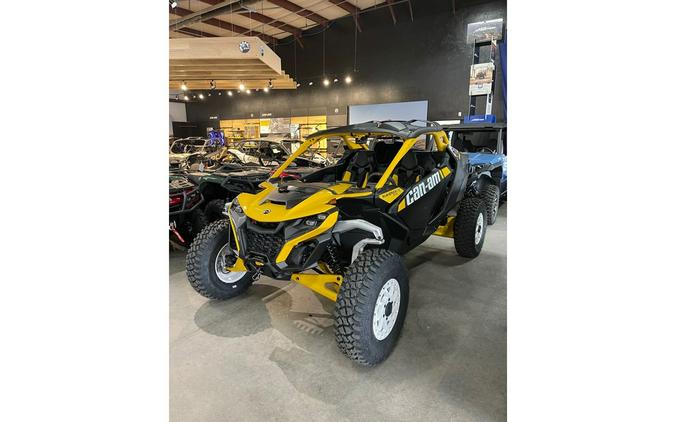 2024 Can-Am Maverick R X RS With Smart-Shox Black & Yellow