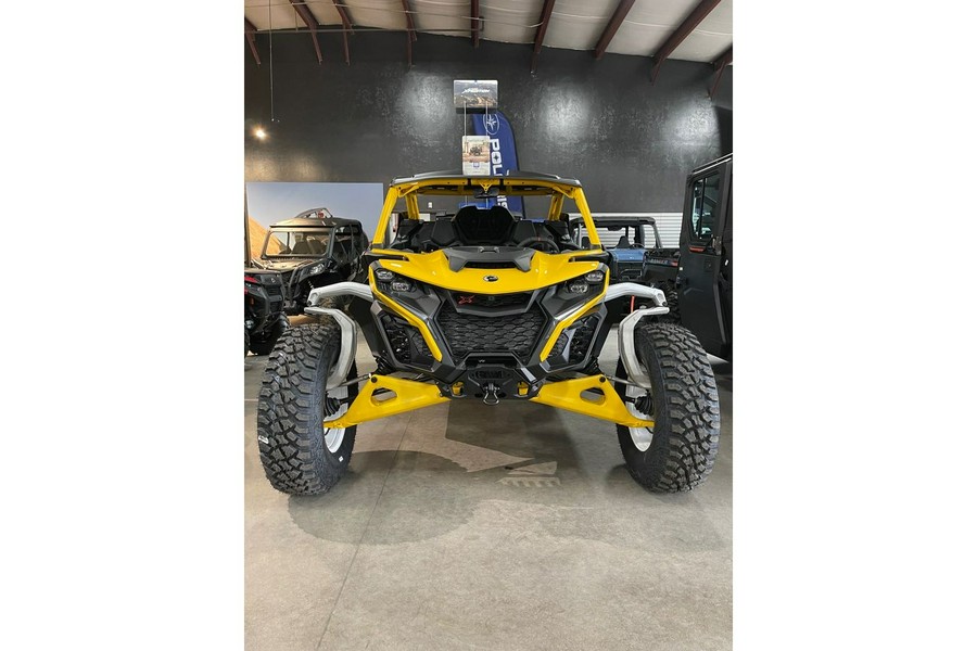 2024 Can-Am Maverick R X RS With Smart-Shox Black & Yellow