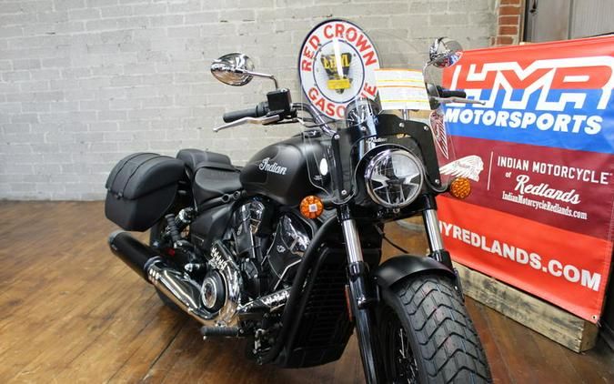 2025 Indian Motorcycle® Super Scout® Black Smoke with Graphics