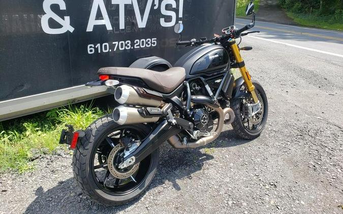 2022 Ducati Scrambler 1100 Sport PRO Matt Black