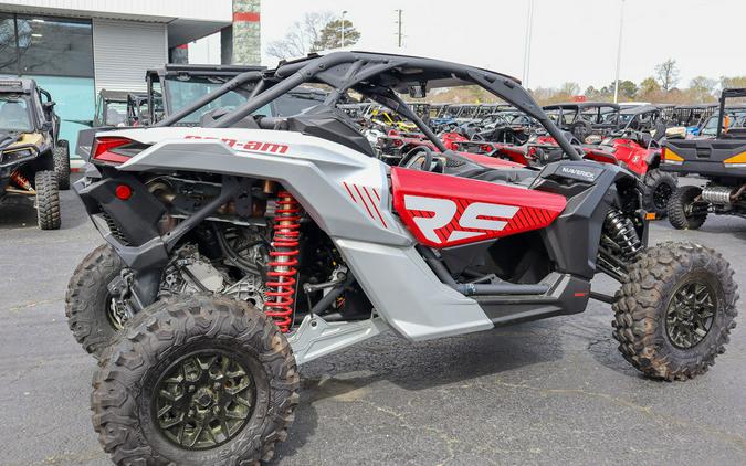 2024 Can-Am® Maverick X3 RS Turbo RR Fiery Red & Hyper Silver