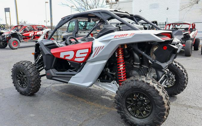 2024 Can-Am® Maverick X3 RS Turbo RR Fiery Red & Hyper Silver