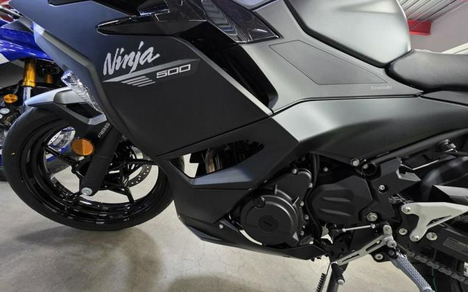 2026 Kawasaki Ninja 500 ABS Metallic Flat Spark Black